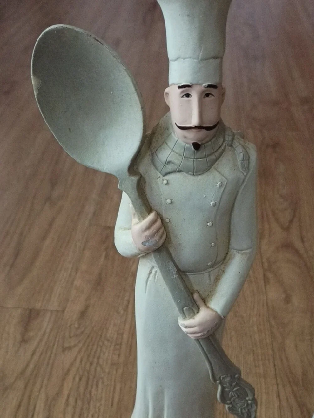 Vintage-Style Chef Figurine Set Decorative Kitchen Statues